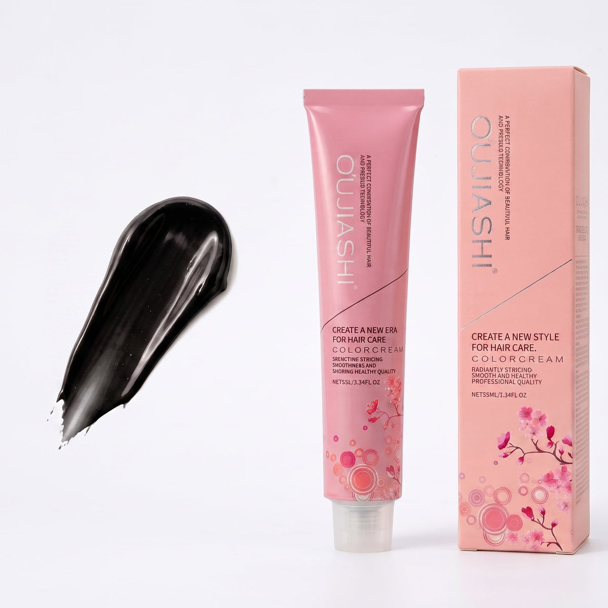 Black hair color in Pakistan, Oujiashi deep permanent black hair dye