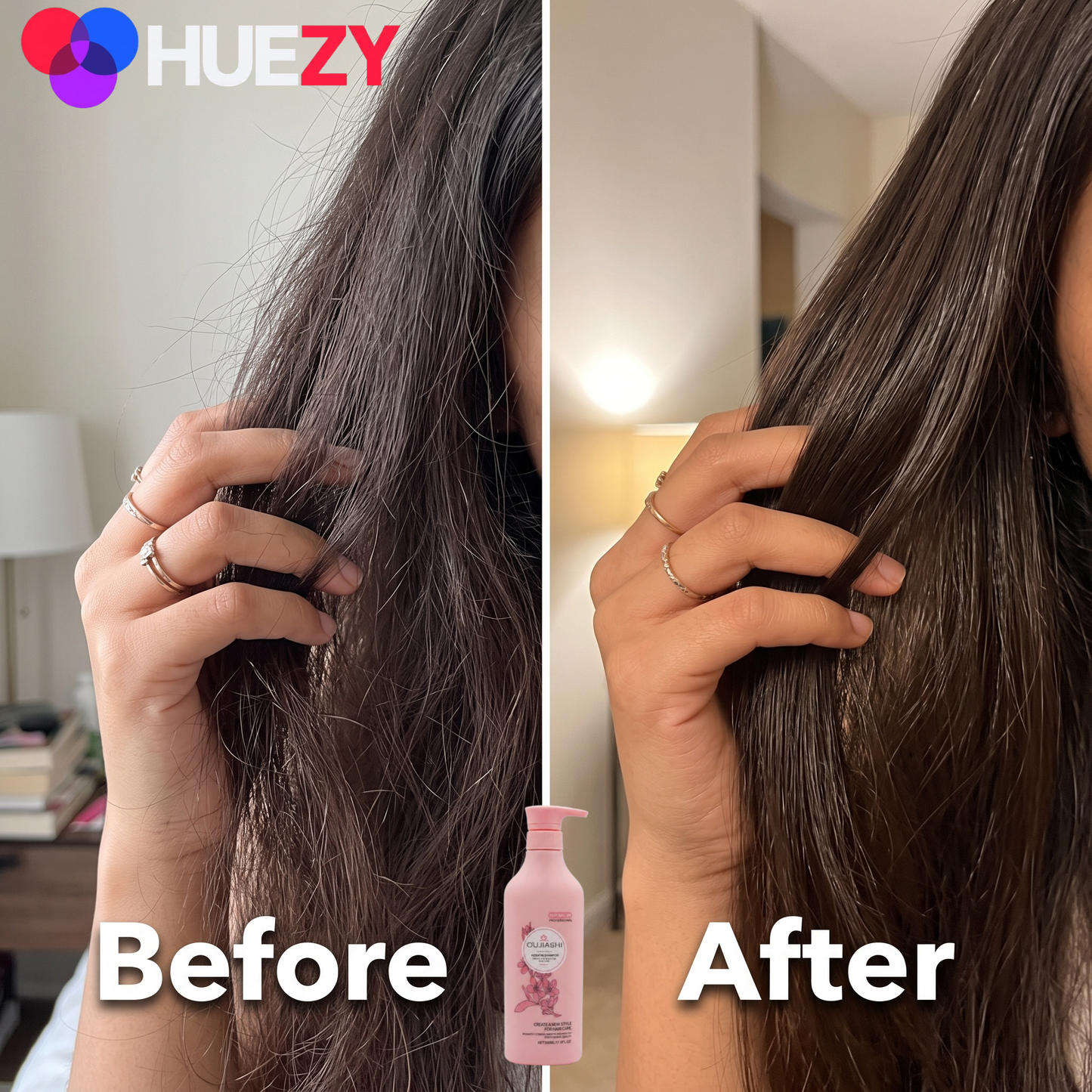 Oujiashi keratin shampoo from HUEZY, buy online in Pakistan