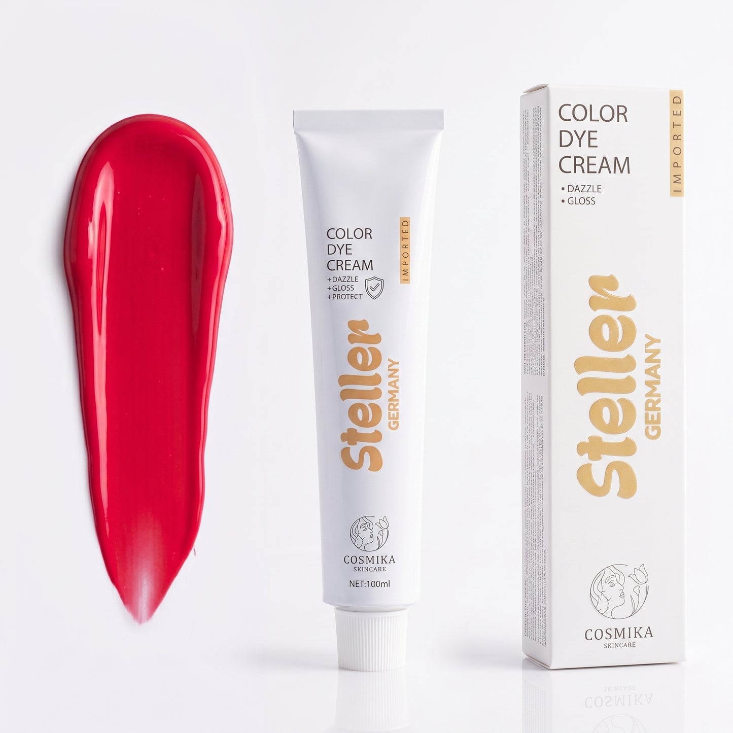 Stellar Germany Semi Permanent Hair Color Red