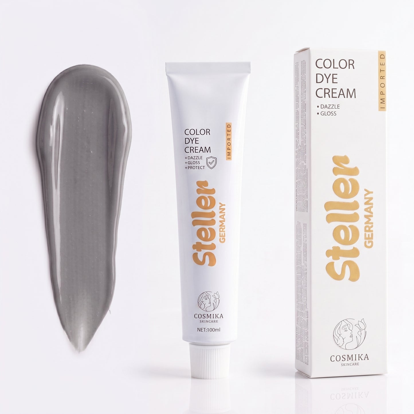Stellar Germany Semi Permanent Hair Color Silver